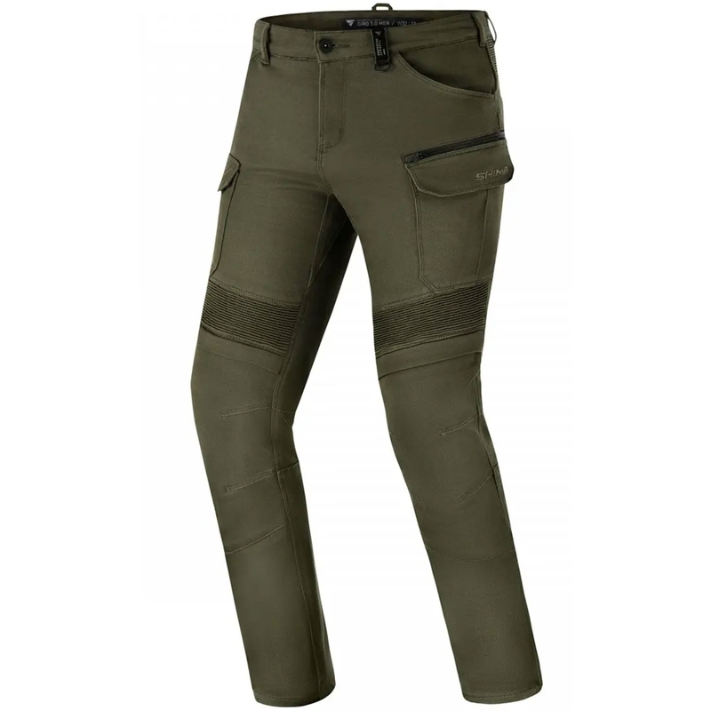 Shima Giro 3.0 motociklističke hlače kaki boje