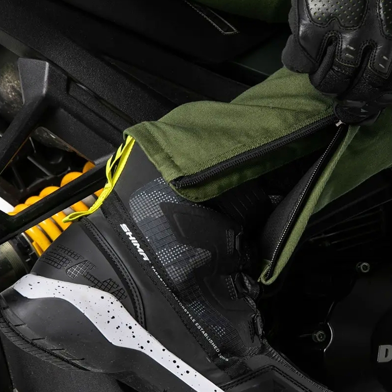 Shima Giro 3.0 motociklističke hlače kaki boje