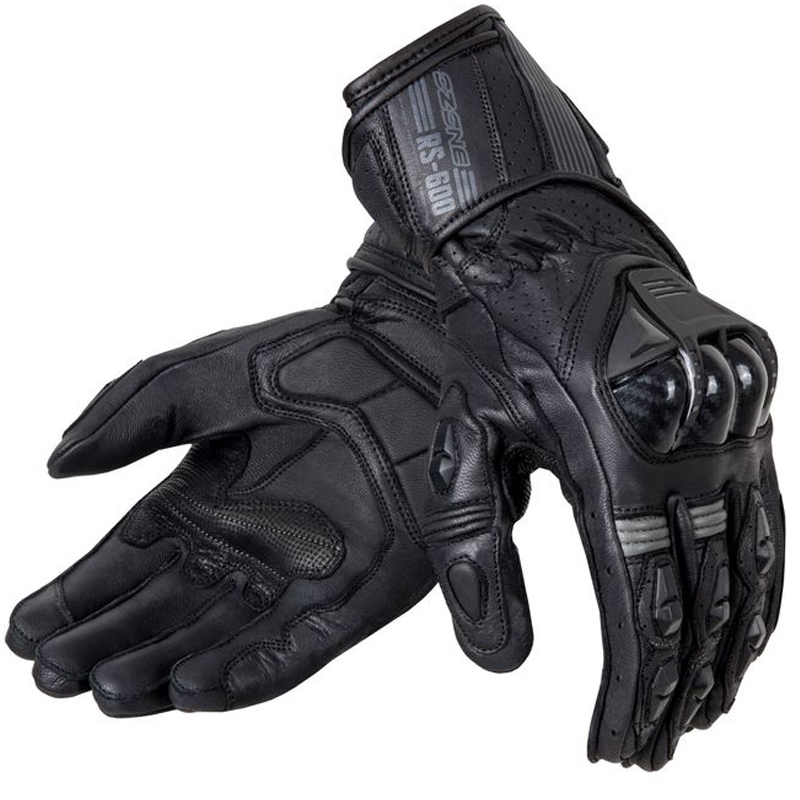 Ozone RS-600 motociklističke rukavice crne boje