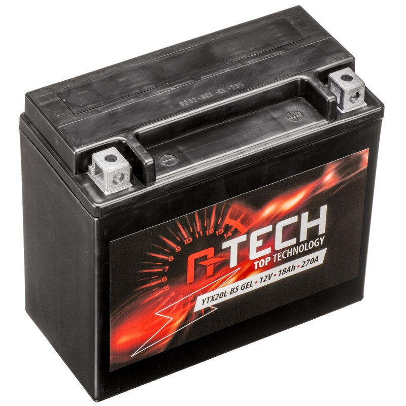 Gel baterija A-TECH 12V, YTX20L-BS, 18Ah, 270A, bez održavanja