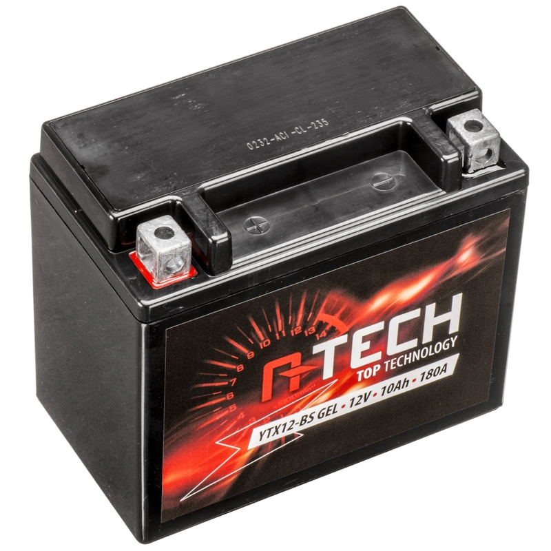 Gel baterija A-TECH 12V, YTX12-BS, 10Ah, 180A, bez održavanja