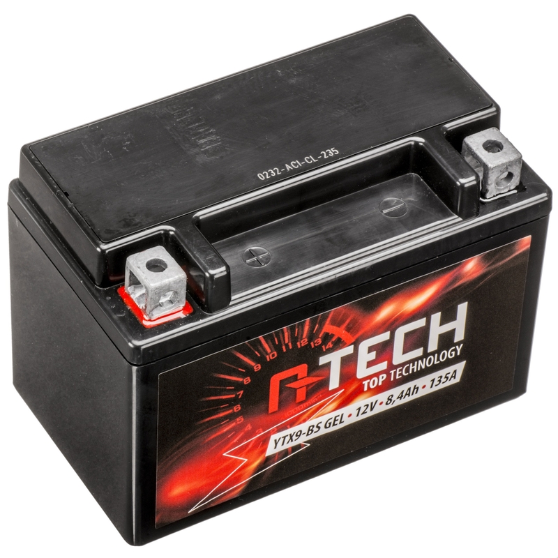 Gel baterija A-TECH 12V, YTX9-BS, 8Ah, 135A, bez održavanja