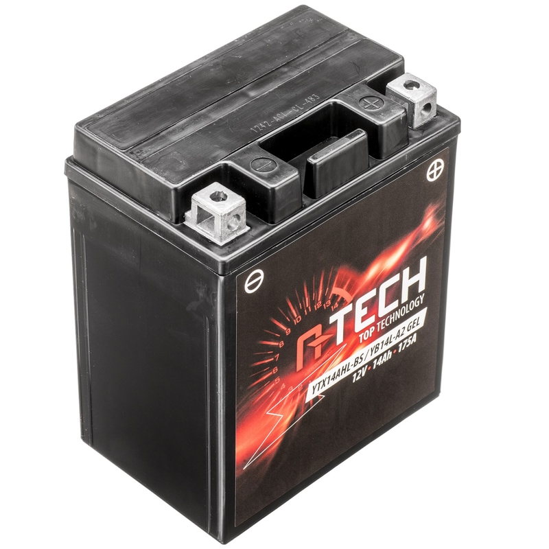 Gel baterija A-TECH 12V, YTX14AHL-BS/YB14L-A2, 14Ah, 175A, bez održavanja