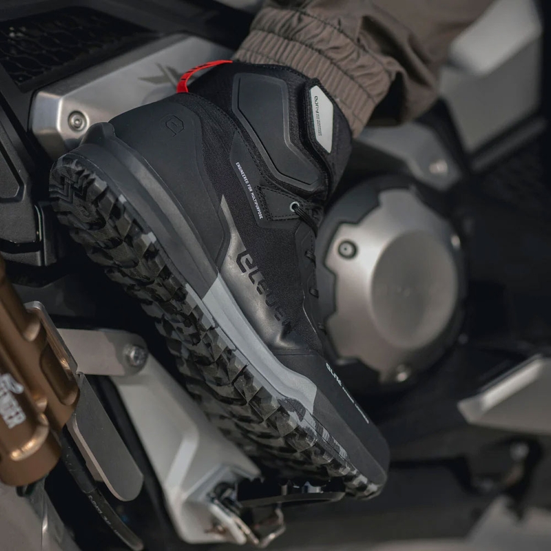 Eleveit STRATOS E-Dry motociklističke čizme crne boje
