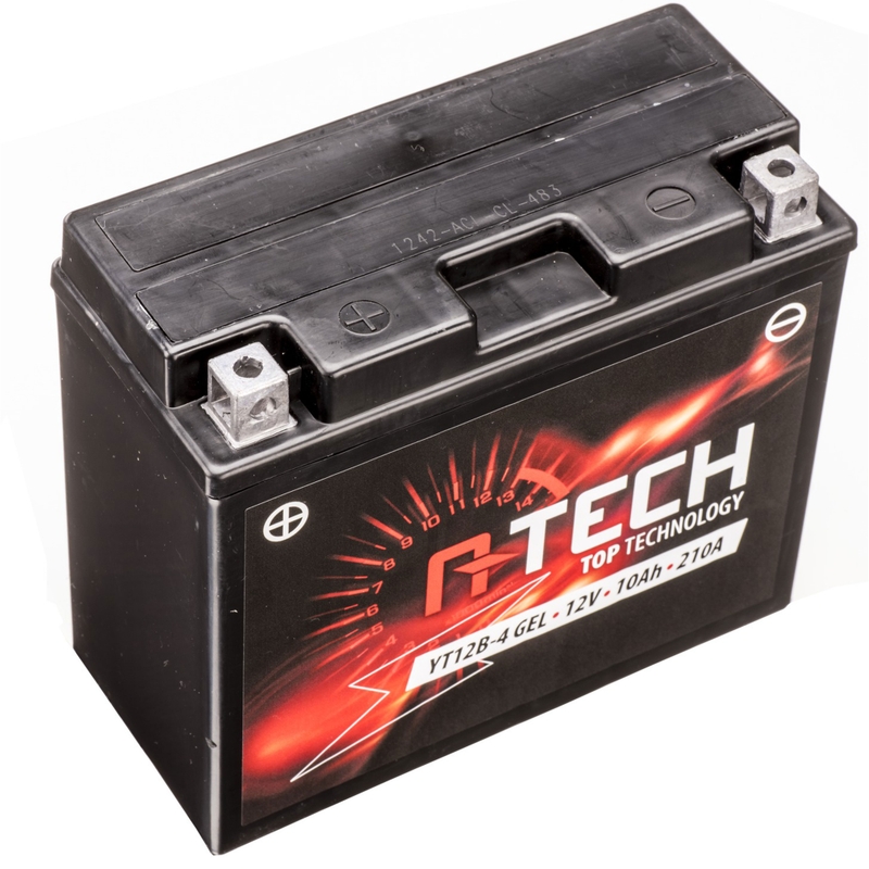 Gel baterija A-TECH 12V, YT12B-4, YT12B-BS, 12V, 10Ah, 210A, bez održavanja