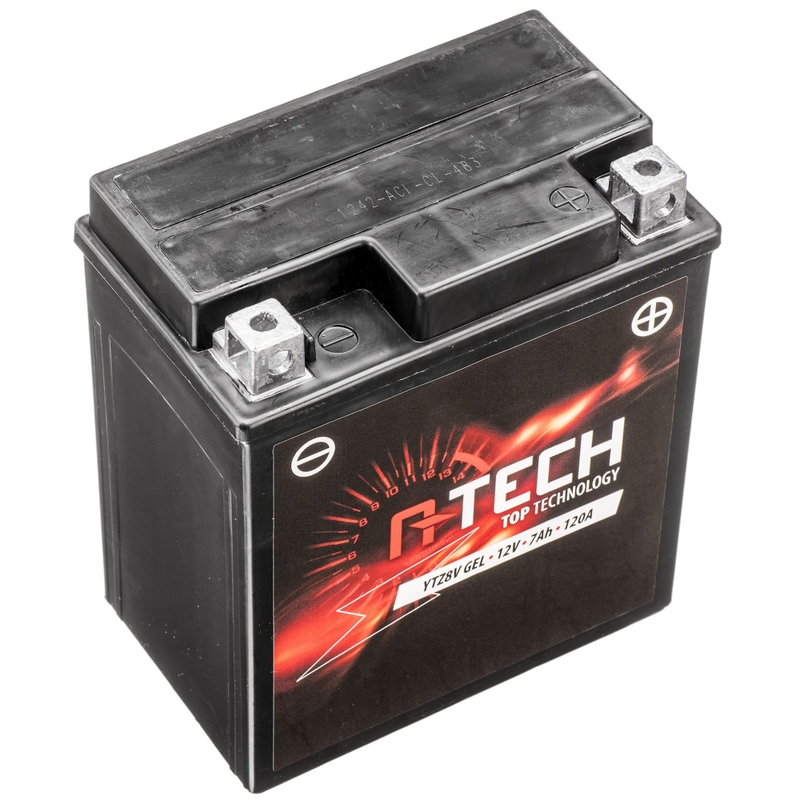 Gel baterija A-TECH 12V, YTZ8V, 7Ah, 120A, bez održavanja