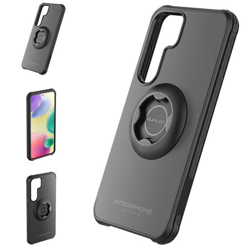 Interphone QUIKLOX Tetraforce zaštitna maska za Samsung Galaxy S25 crna