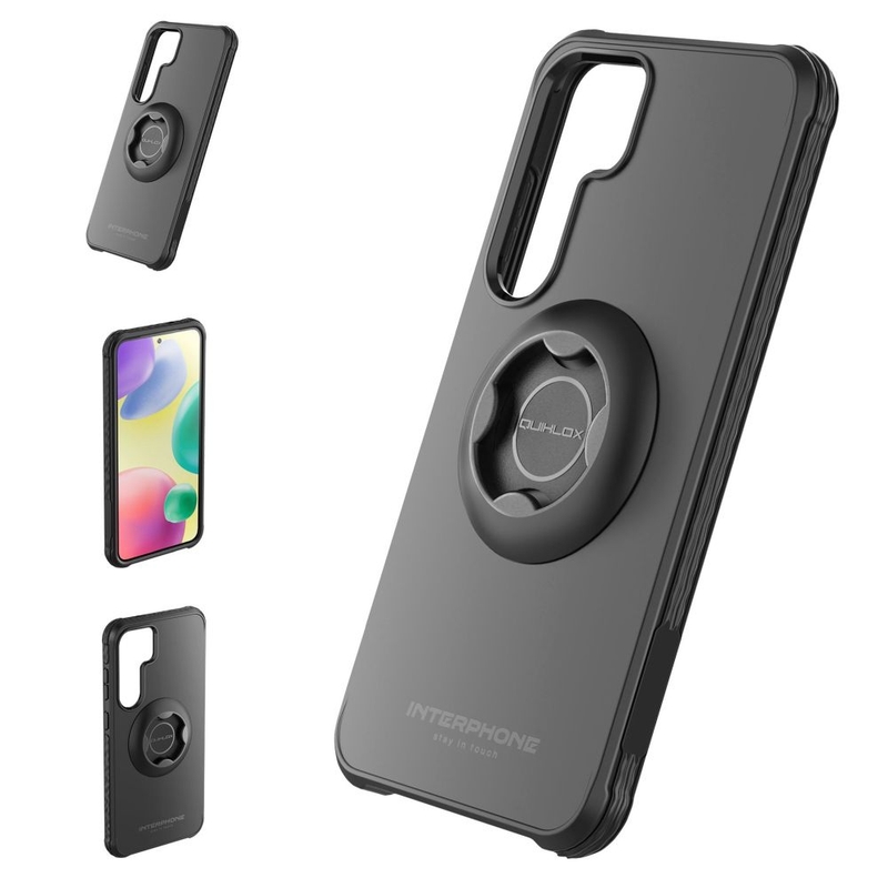 Interphone QUIKLOX Tetraforce zaštitna maska za Samsung Galaxy S25 Plus crna