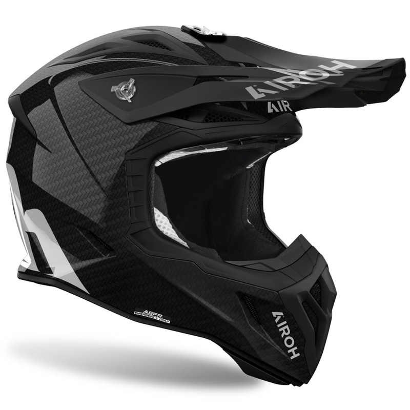 Airoh Aviator ACE 2 Carbon motocross kaciga crna sjajna