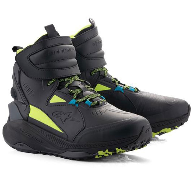 Alpinestars Speedstreet motociklističke čizme crno-limeta-plave