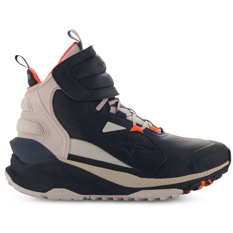 Alpinestars Speedstreet motociklističke čizme crno-badem-narančaste