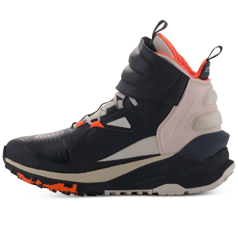 Alpinestars Speedstreet motociklističke čizme crno-badem-narančaste