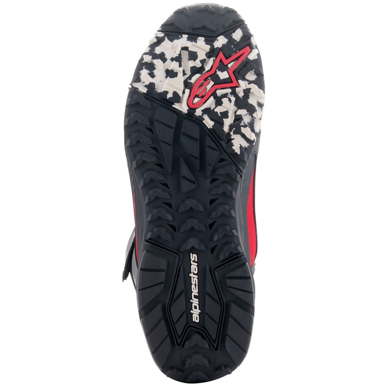 Alpinestars Speedstreet motociklističke čizme crno-bež-crvene