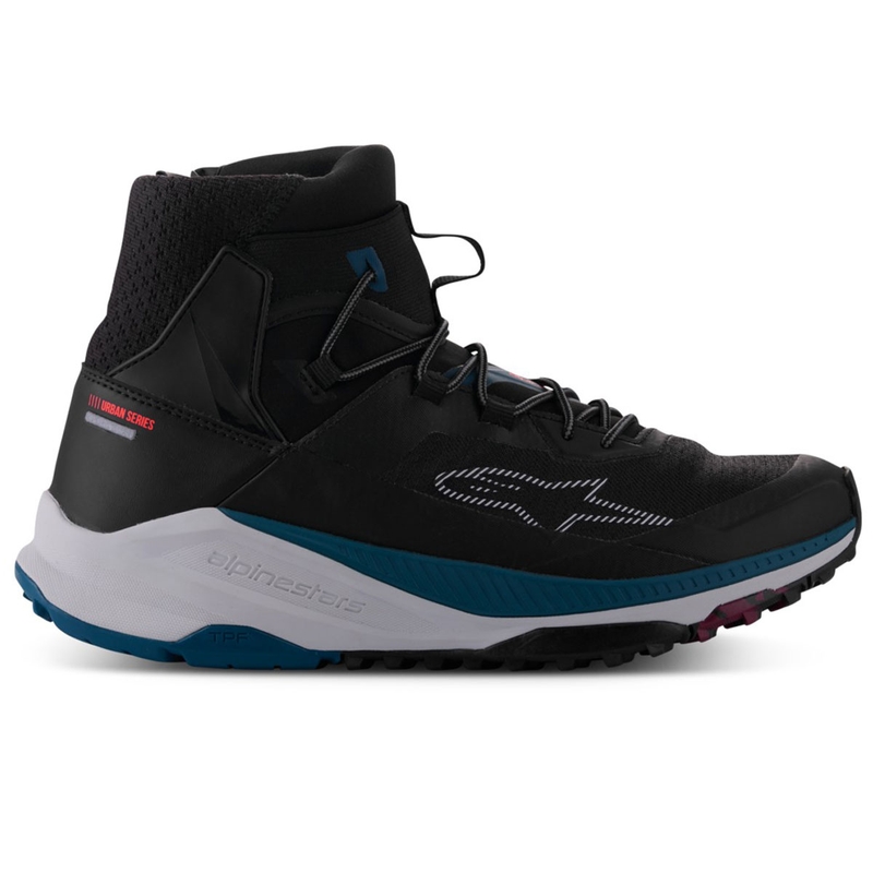 Alpinestars Speedforce XR motociklističke čizme crno-plavo-zeleno-sive