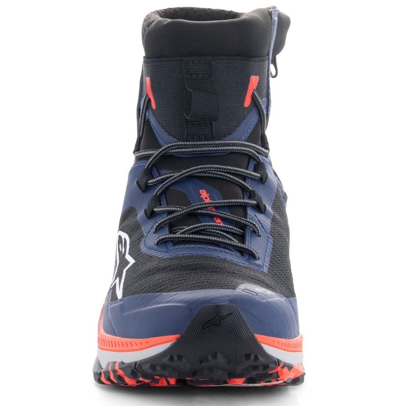 Alpinestars Speedforce XR motociklističke čizme plavo-crno-fluo crveno-sivo