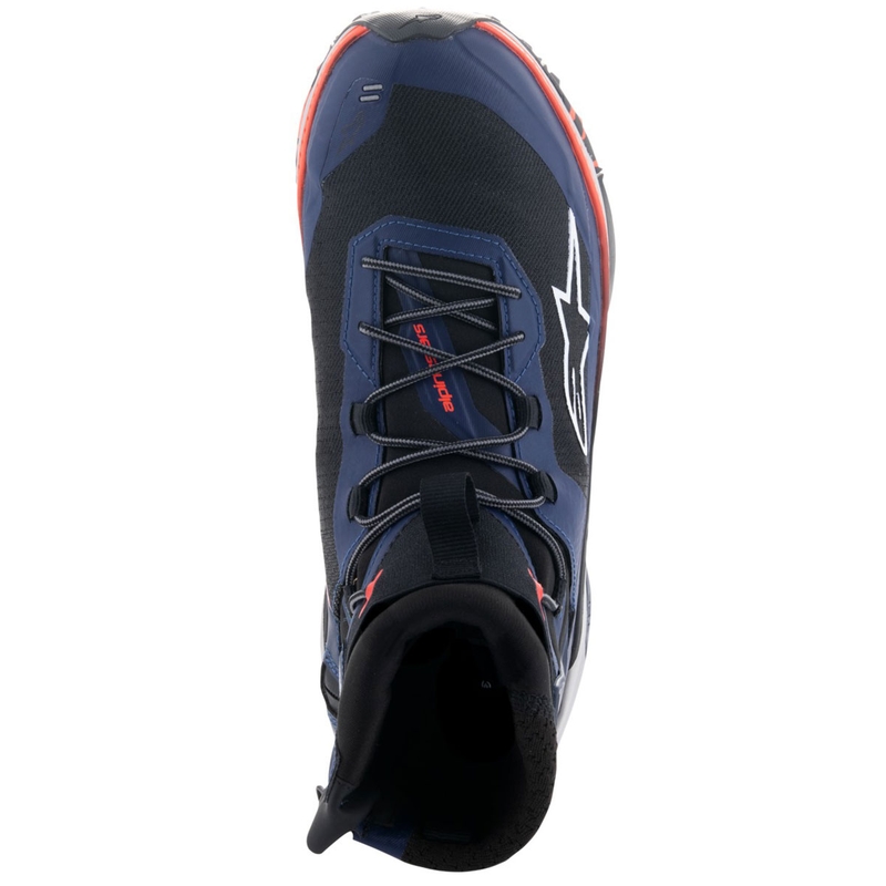 Alpinestars Speedforce XR motociklističke čizme plavo-crno-fluo crveno-sivo