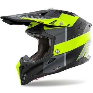 Airoh Aviator 3 Monarch motocross kaciga mat žuta