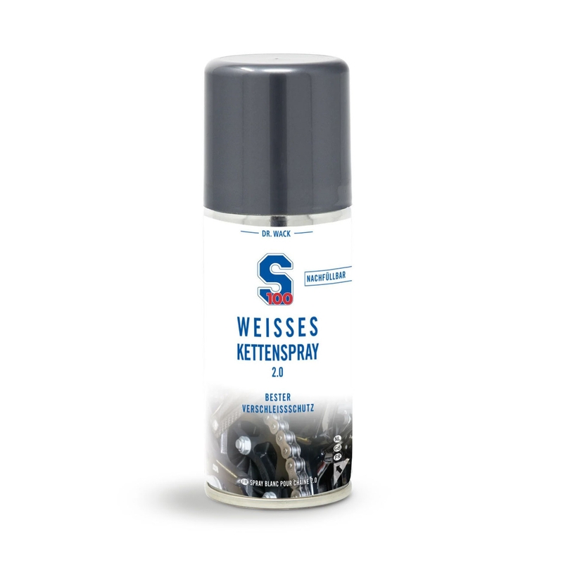 Lubrikant za lanac S100 - Bijeli sprej za lanac 2.0 100 ml