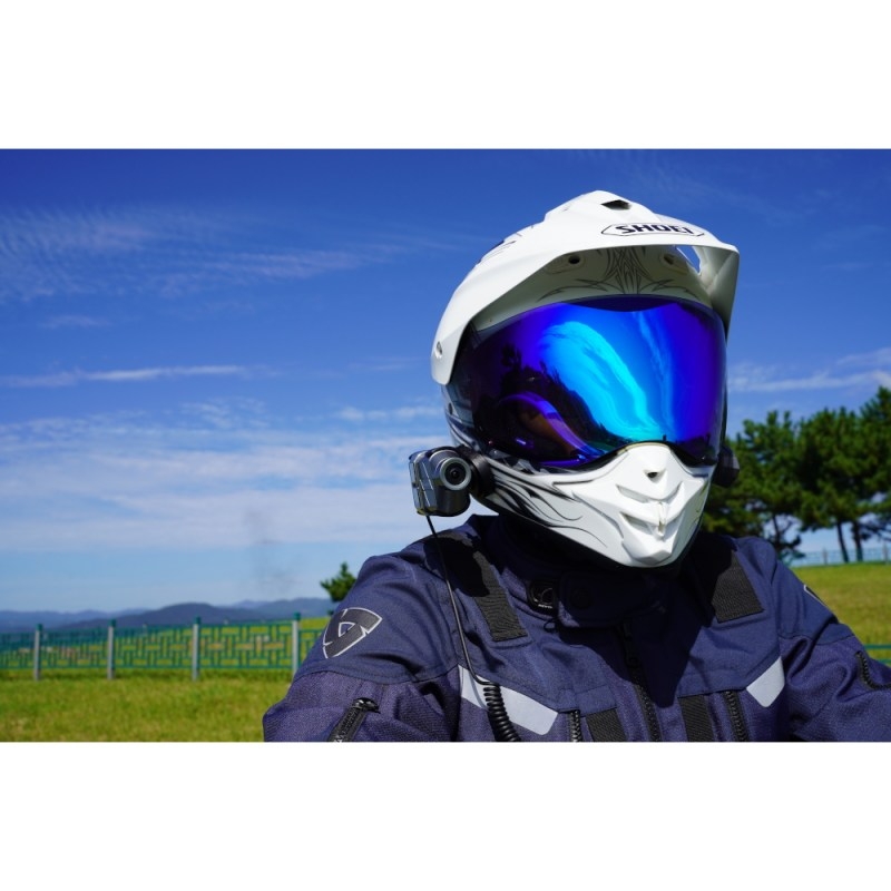 INNOVV H5 kamera za motociklističku kacigu srebrno-siva