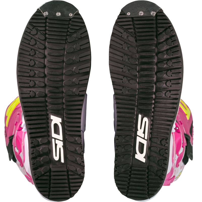 Motociklističke čizme SiDi Crossair HD End BB001 ružičasto-bijele