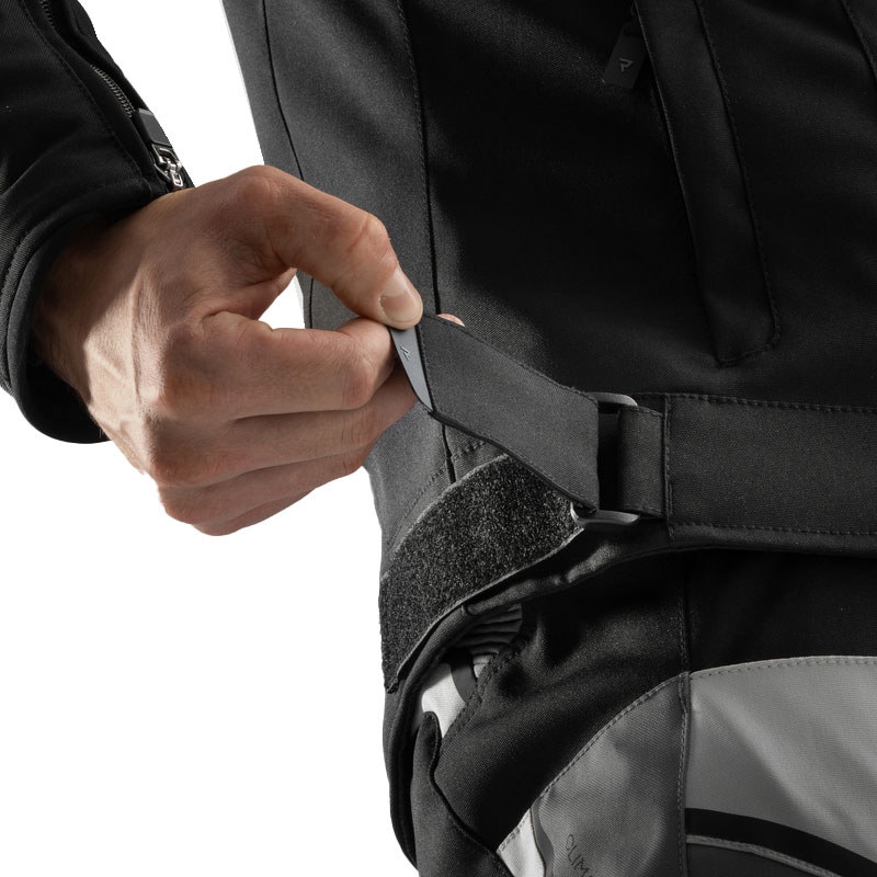 Rebelhorn Borg II motociklistička jakna crno-sivo-fluo žuta