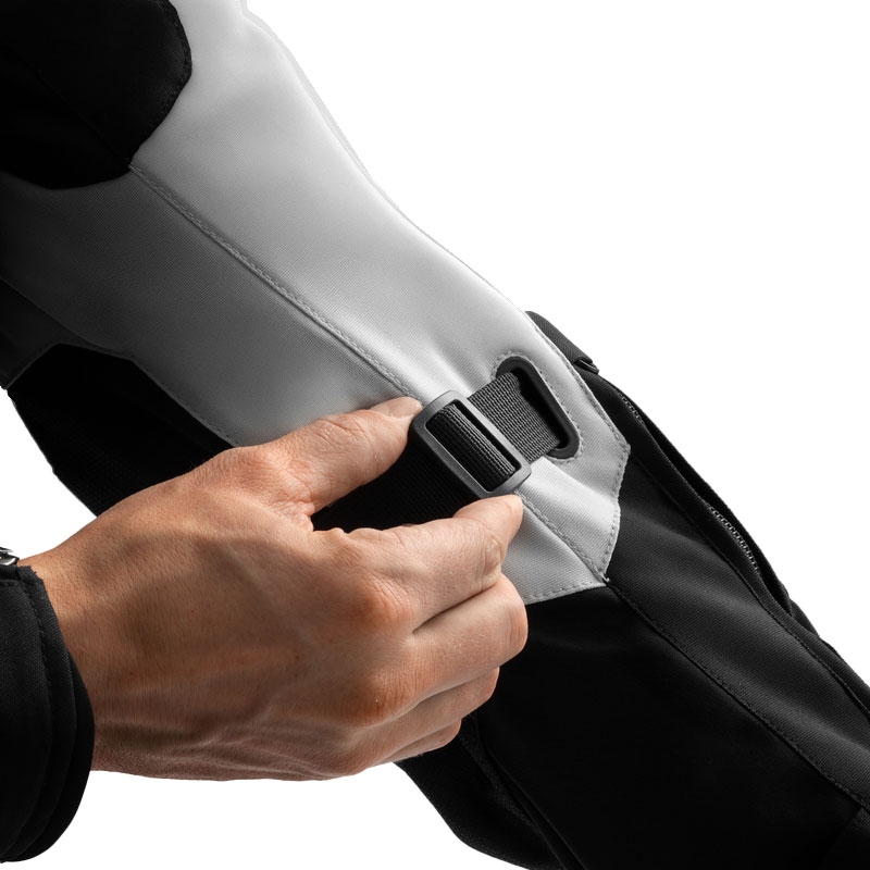 Rebelhorn Borg II motociklistička jakna crno-sivo-fluo žuta