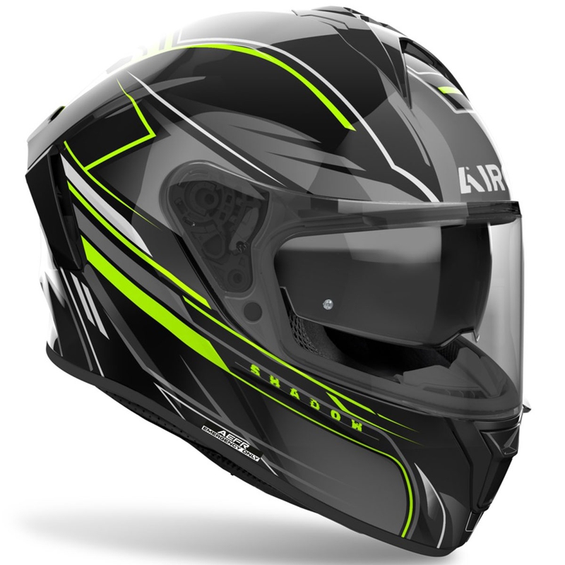Airoh SPARK 2 Shadow integralna motociklistička kaciga, sjajno žuta