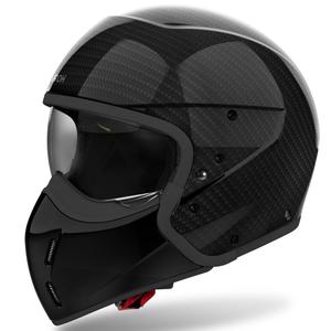 Modularna motociklistička kaciga Airoh J110 Carbon sjajno crna