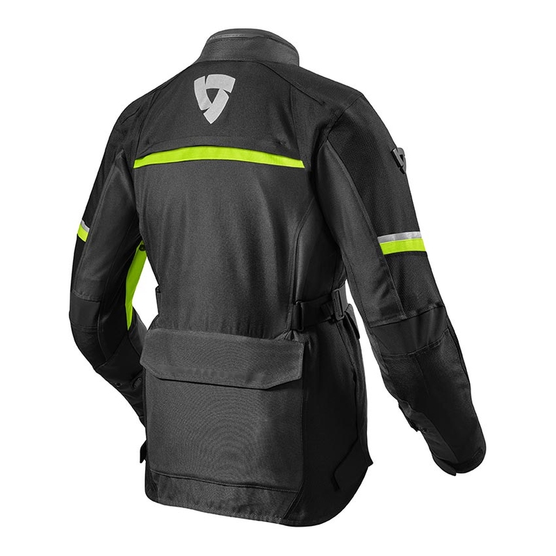 Ženska motoristička jakna Revit Outback 3 crno- fluo žuta rasprodaja