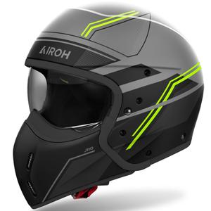 Modularna motociklistička kaciga Airoh J110 Slim mat žuta