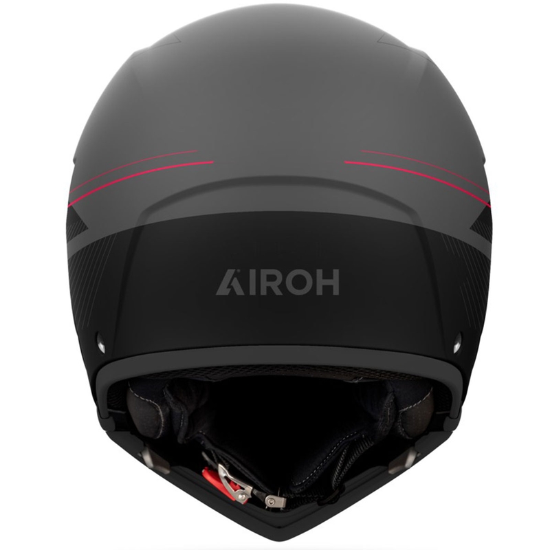 Modularna motociklistička kaciga Airoh J110 Slim mat crvena
