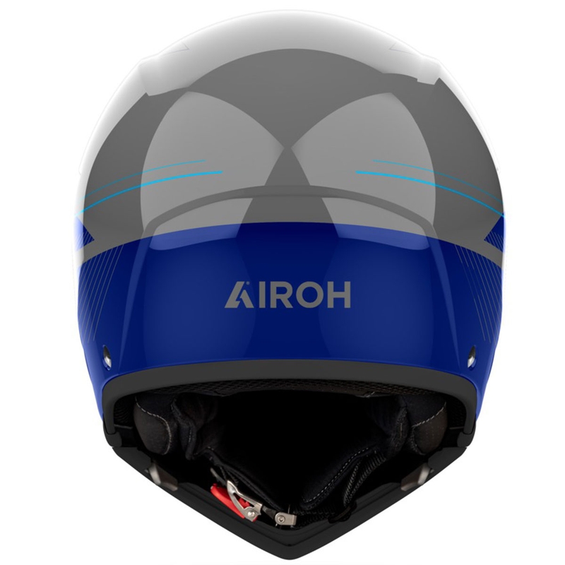 Modularna motociklistička kaciga Airoh J110 Slim, sjajno plava