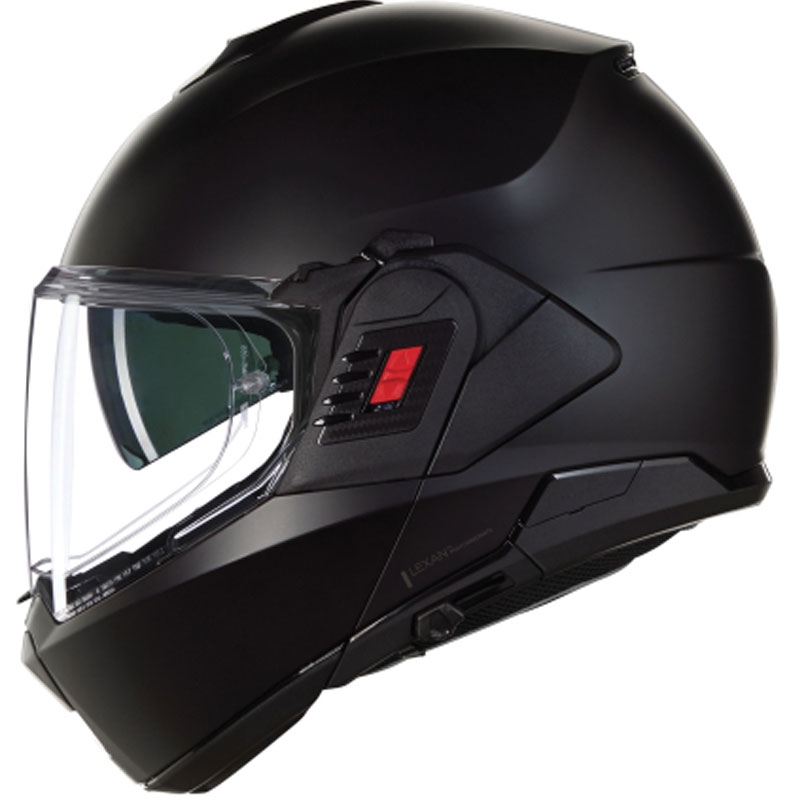 Preklopna motociklistička kaciga Nolan N120-1 Classico N-COM 302 mat crna