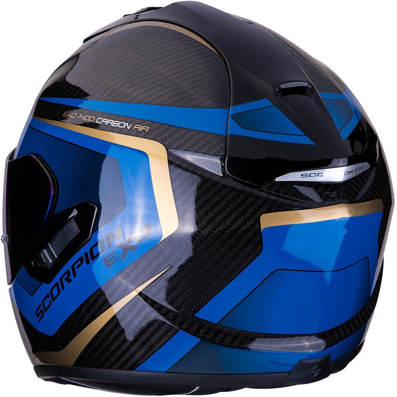 Scorpion EXO-1400 Carbon Air Esprit integralna kaciga crno-plava