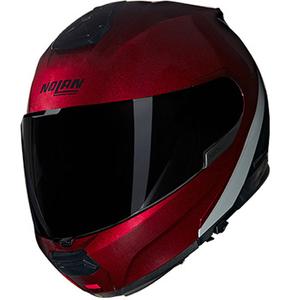 Preklopna motociklistička kaciga Nolan N100-6 Verniciatura Speciale N-COM 341 crveno-crna