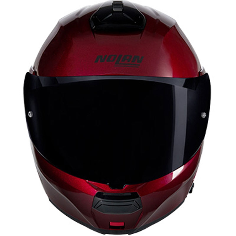 Preklopna motociklistička kaciga Nolan N100-6 Verniciatura Speciale N-COM 341 crveno-crna