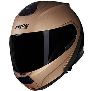 Preklopna motociklistička kaciga Nolan N100-6 Verniciatura Speciale N-COM 341 pješčano-crna