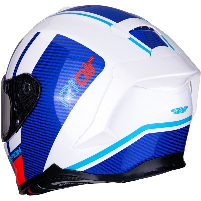 Scorpion EXO-R1 Air Corpus integralna kaciga bijelo-plavo-crvena