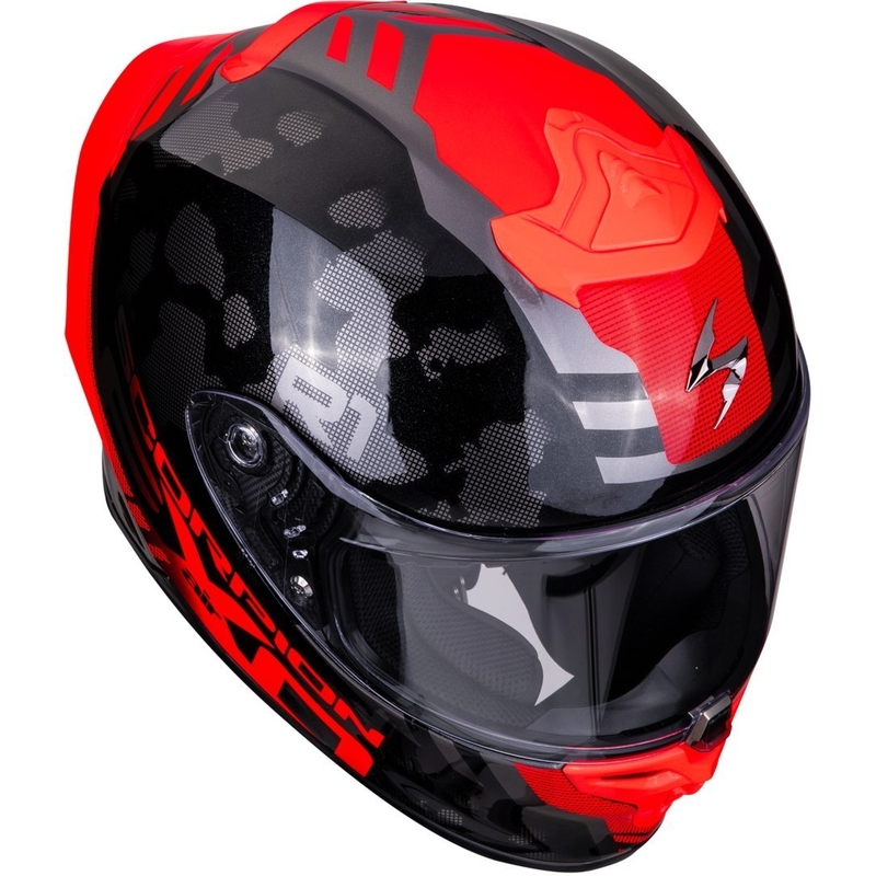 Scorpion EXO-R1 Air Ogi integralna kaciga crno-crvena