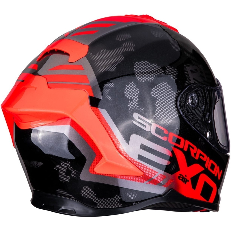 Scorpion EXO-R1 Air Ogi integralna kaciga crno-crvena