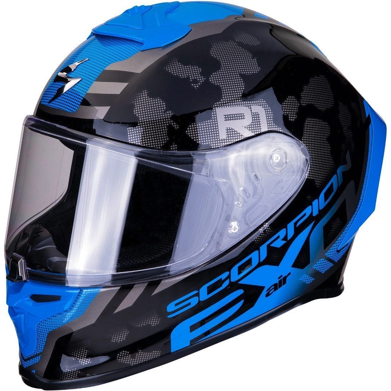 Scorpion EXO-R1 Air Ogi integralna kaciga srebrno-plava