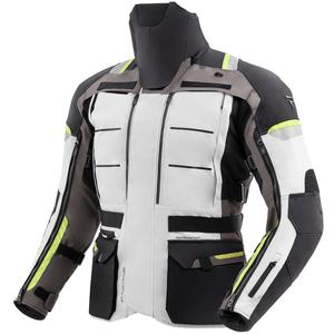 Rebelhorn Cubby V motociklistička jakna crno-sivo-fluo žuta