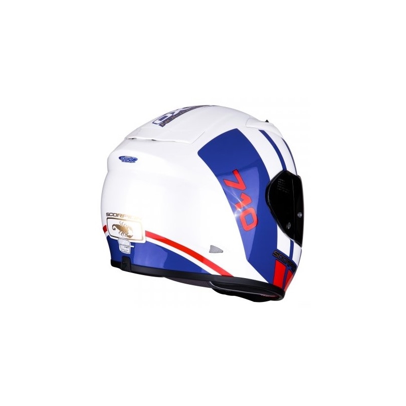 Scorpion EXO-710 Air GT integralna kaciga bijelo-plavo-crvena