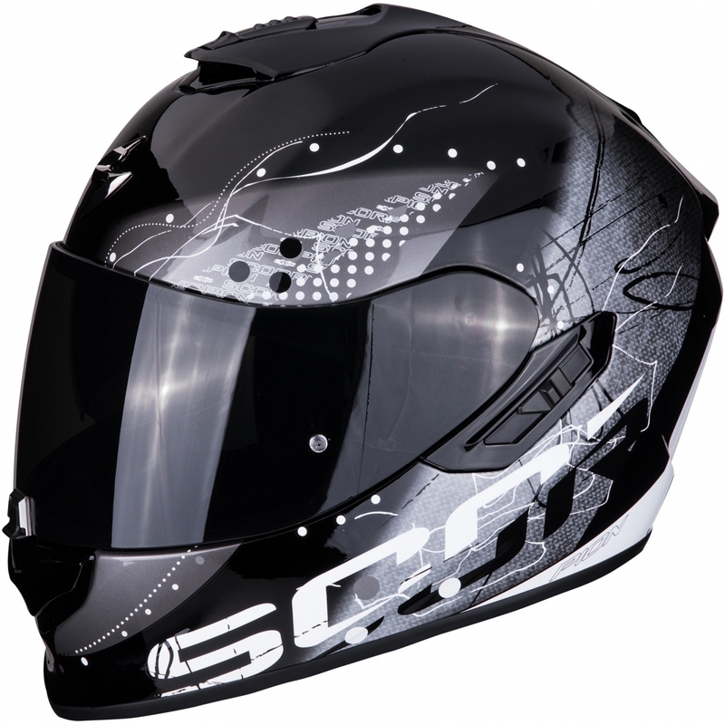 Scorpion EXO-1400 Air Classy Full Face kaciga crno-srebrna rasprodaja