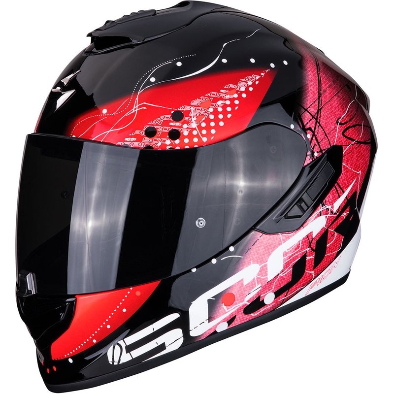 Scorpion EXO-1400 Air Classy integralna kaciga crno-crvena