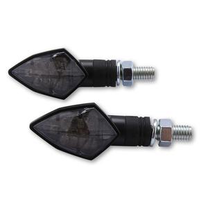 Pokazivači smjera za motocikle Highsider Smart Rock LED crni