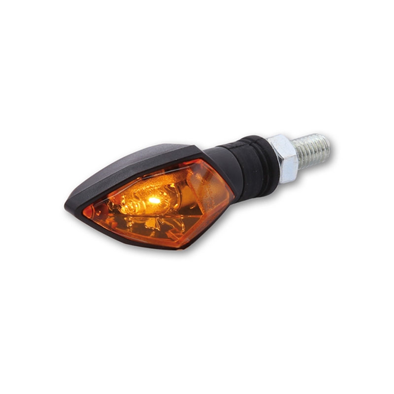 Pokazivači smjera za motocikl Highsider Smart Rock Mini crni