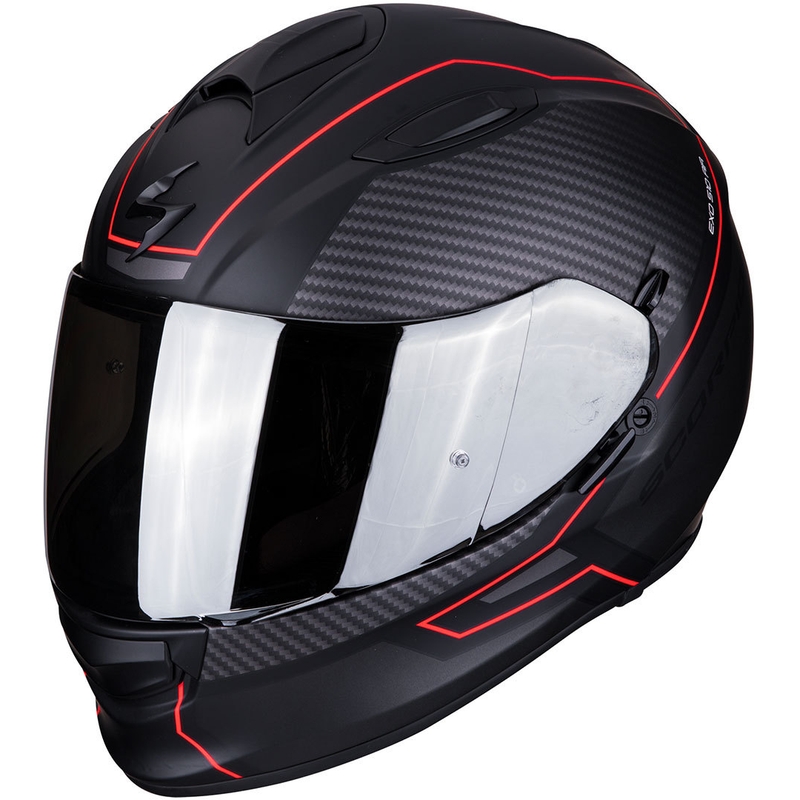 Scorpion EXO-510 Air Frame integralna kaciga crno-crvena