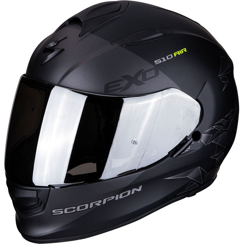 Scorpion EXO-510 Air Pique kaciga za cijelo lice crno-srebrna rasprodaja