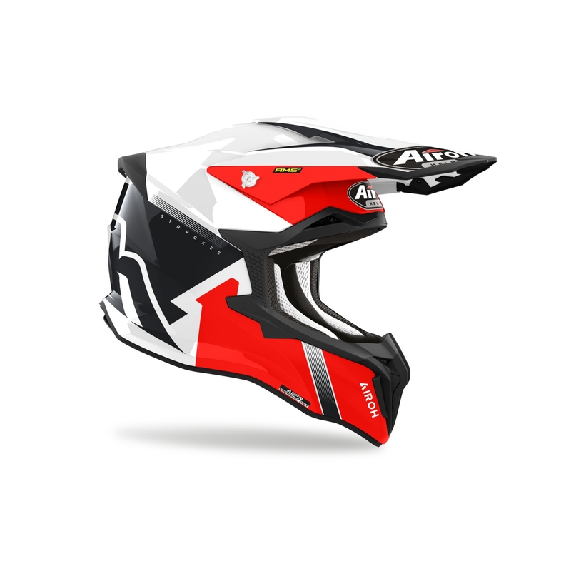 Airoh Strycker Blazer motocross kaciga crvena na rasprodaji - II. kvaliteta